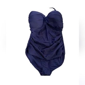 3/$20 Navy Blue Halter/Strapless Bathing Suit XXL